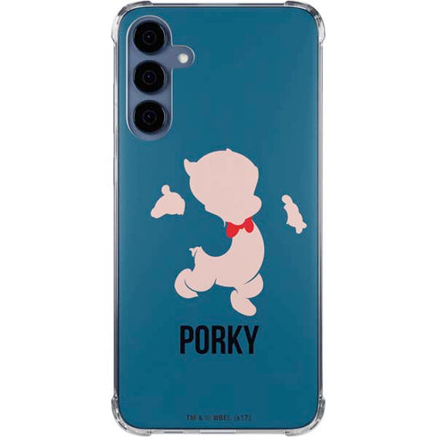 Looney Tunes Porky Pig Identity Galaxy A35 5G Clear Case