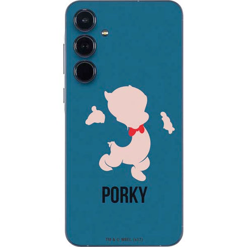 Looney Tunes Porky Pig Identity Galaxy A55 5G Skin