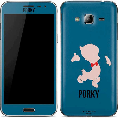 Looney Tunes Porky Pig Identity Galaxy J3 Skin
