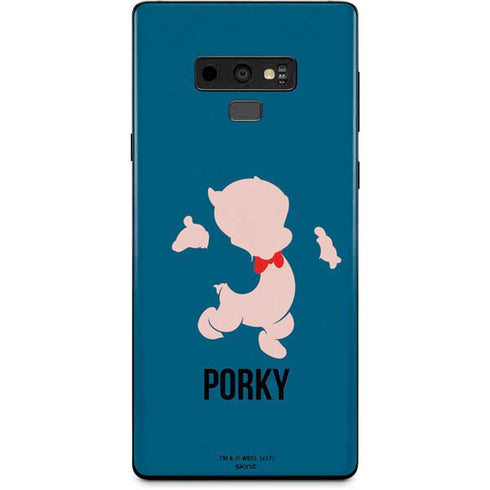 Looney Tunes Porky Pig Identity Galaxy Note 9 Skin