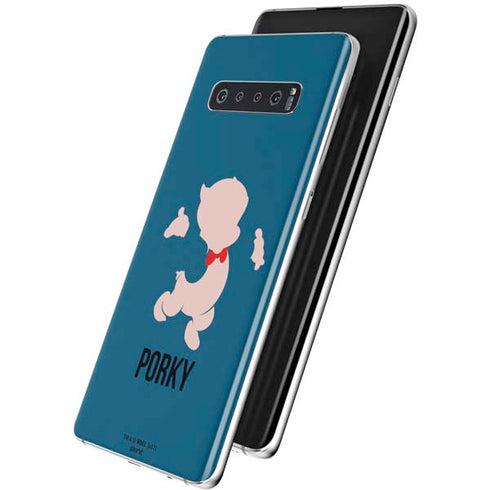 Looney Tunes Porky Pig Identity Galaxy S10 Plus Skin