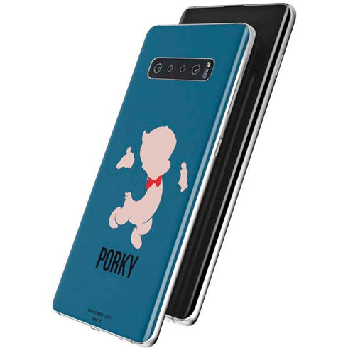 Looney Tunes Porky Pig Identity Galaxy S10 Skin