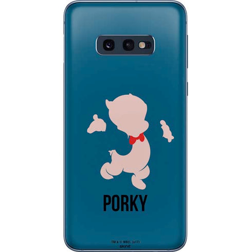 Looney Tunes Porky Pig Identity Galaxy S10e Skin