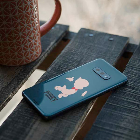 Looney Tunes Porky Pig Identity Galaxy S10e Skin