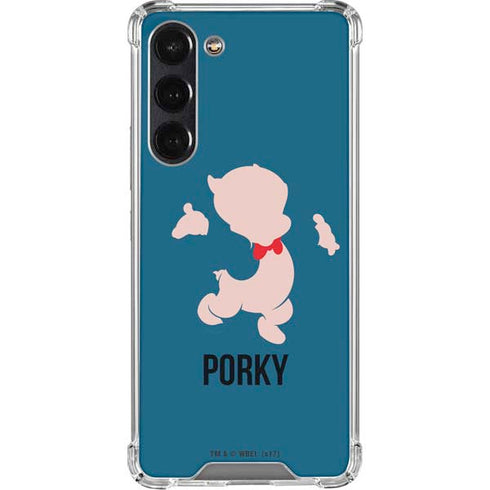 Looney Tunes Porky Pig Identity Galaxy S24 FE Clear Case