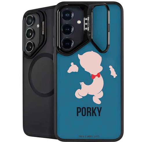 Looney Tunes Porky Pig Identity Galaxy S24 Kickstand Case