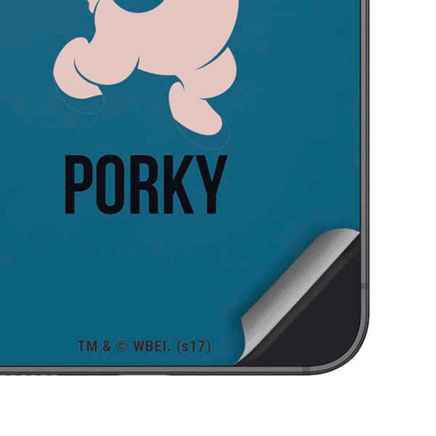 Looney Tunes Porky Pig Identity Galaxy S24 Plus Skin