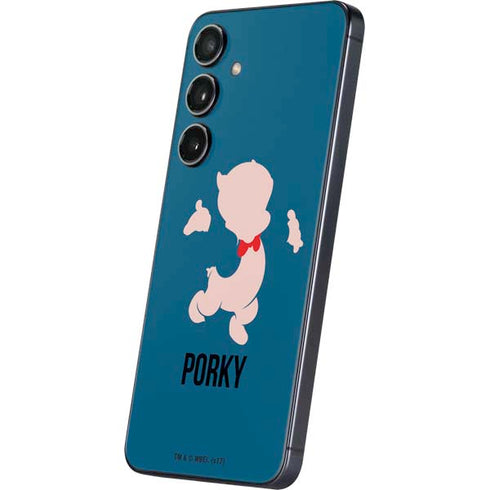 Looney Tunes Porky Pig Identity Galaxy S25 Skin