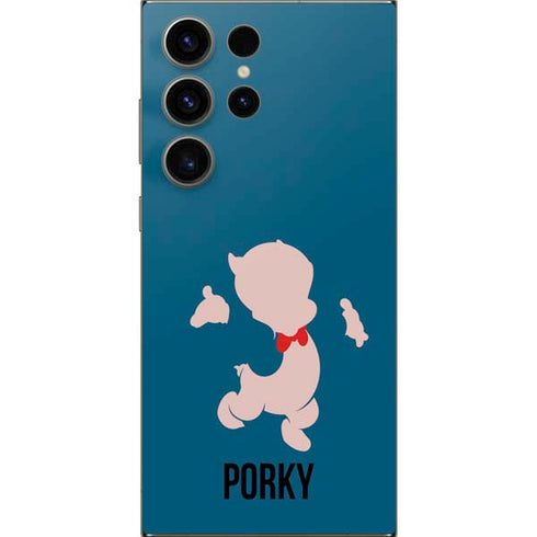 Looney Tunes Porky Pig Identity Galaxy S24 Ultra Skin