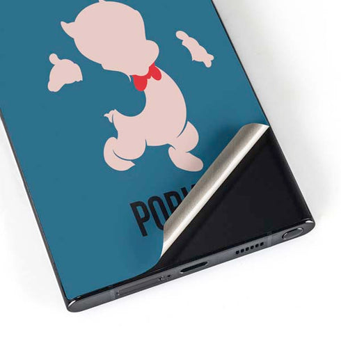 Looney Tunes Porky Pig Identity Galaxy S24 Ultra Skin