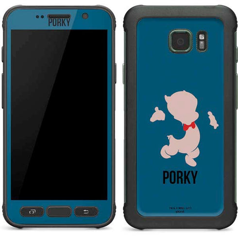 Looney Tunes Porky Pig Identity Galaxy S7 Active Skin
