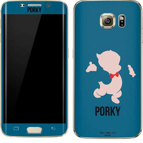 Looney Tunes Porky Pig Identity Galaxy S7 Edge Skin