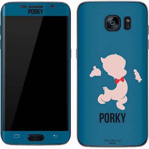 Looney Tunes Porky Pig Identity Galaxy S7 Skin