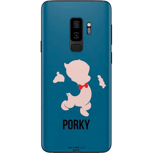 Looney Tunes Porky Pig Identity Galaxy S9 Plus Skin