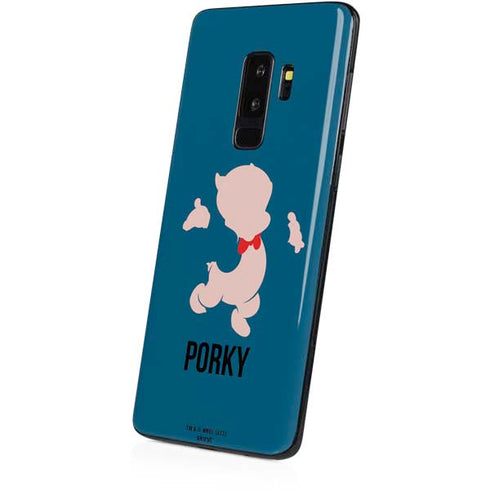 Looney Tunes Porky Pig Identity Galaxy S9 Plus Skin