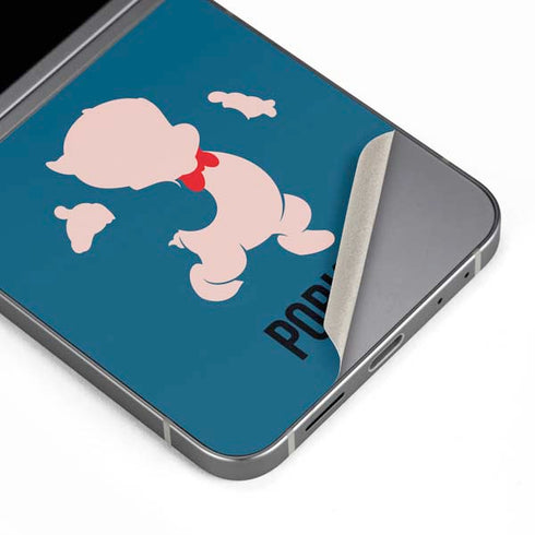 Looney Tunes Porky Pig Identity Galaxy Z Flip6 Skin