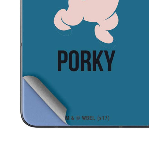 Looney Tunes Porky Pig Identity Galaxy Z Fold5 5G Skin