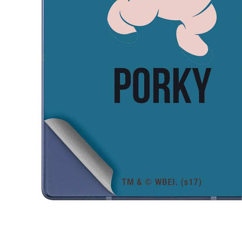 Looney Tunes Porky Pig Identity Galaxy Z Fold6 Skin
