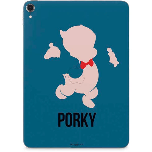 Looney Tunes Porky Pig Identity Apple iPad Pro Skin