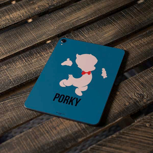 Looney Tunes Porky Pig Identity Apple iPad Pro Skin