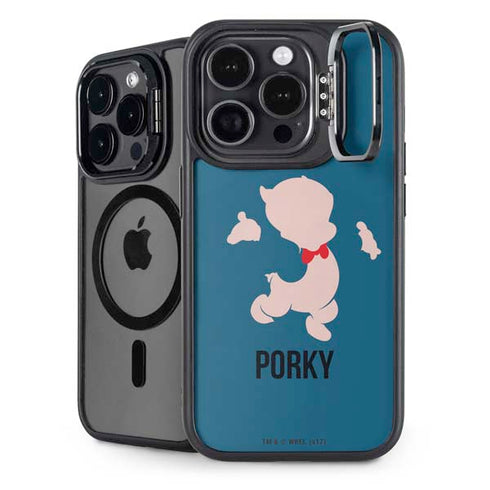 Looney Tunes Porky Pig Identity iPhone 14 Pro Kickstand Case