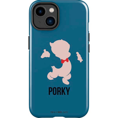 Looney Tunes Porky Pig Identity iPhone 15 Impact Case