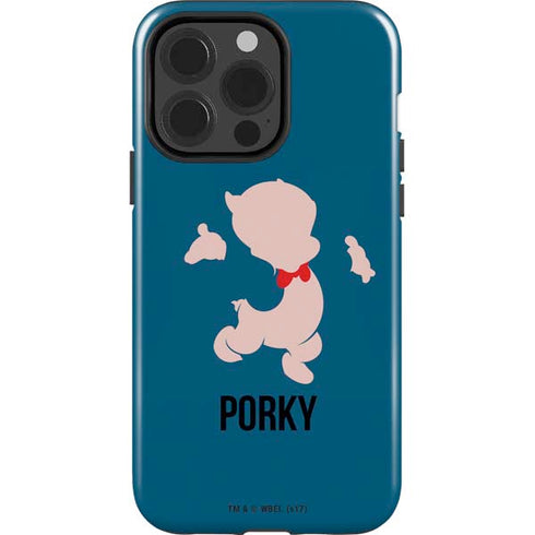 Looney Tunes Porky Pig Identity iPhone 15 Pro Impact Case