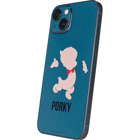 Looney Tunes Porky Pig Identity iPhone 15 Skin