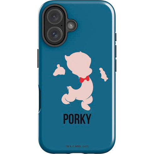 Looney Tunes Porky Pig Identity iPhone 16 Plus Impact Case