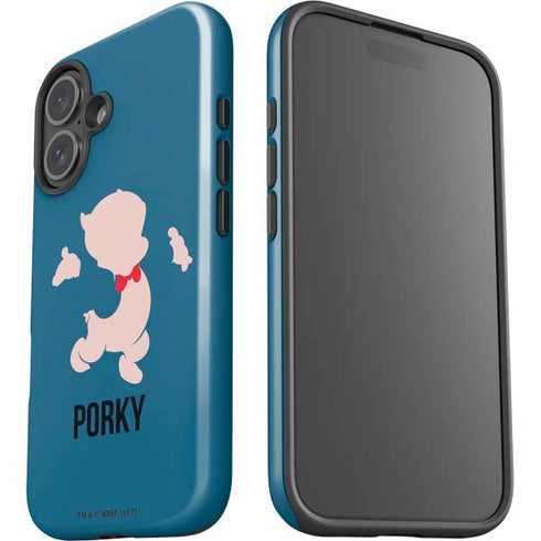 Looney Tunes Porky Pig Identity iPhone 16 Plus Impact Case