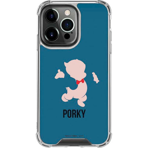 Looney Tunes Porky Pig Identity iPhone 16 Pro Clear Case
