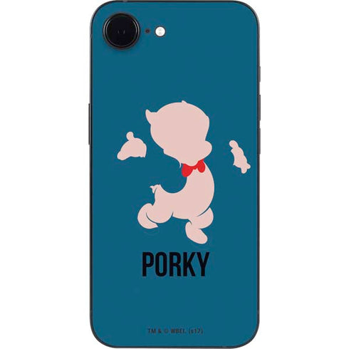 Looney Tunes Porky Pig Identity iPhone 16e Skin
