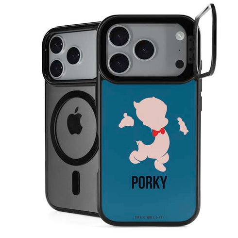 Looney Tunes Porky Pig Identity iPhone 18 Pro Kickstand Case