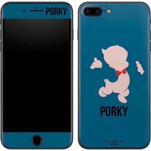 Looney Tunes Porky Pig Identity iPhone 8 Plus Skin