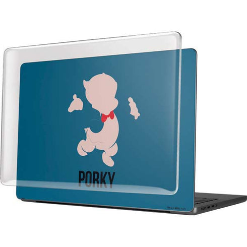 Looney Tunes Porky Pig Identity MacBook Pro 14in (2021-24) Case plus Skin
