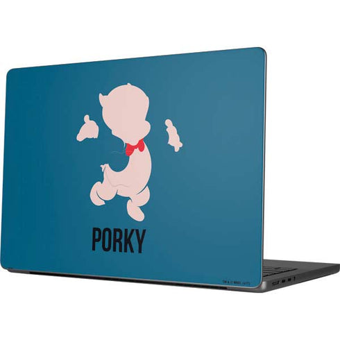 Looney Tunes Porky Pig Identity Apple MacBook Pro 14-inch Skin