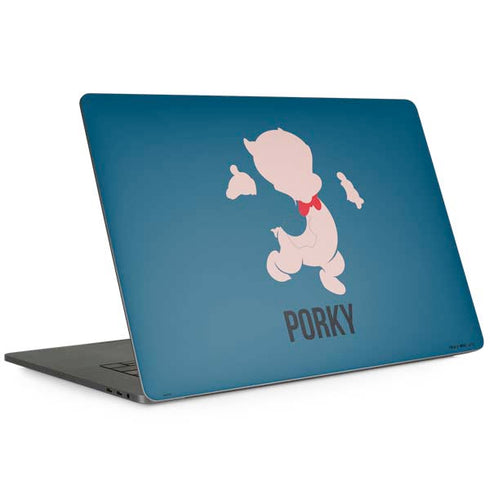 Looney Tunes Porky Pig Identity MacBook Skins