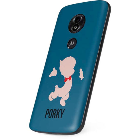 Looney Tunes Porky Pig Identity Moto E5 Play Skin