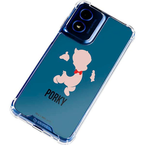 Looney Tunes Porky Pig Identity Moto G 5G (2024) Clear Case