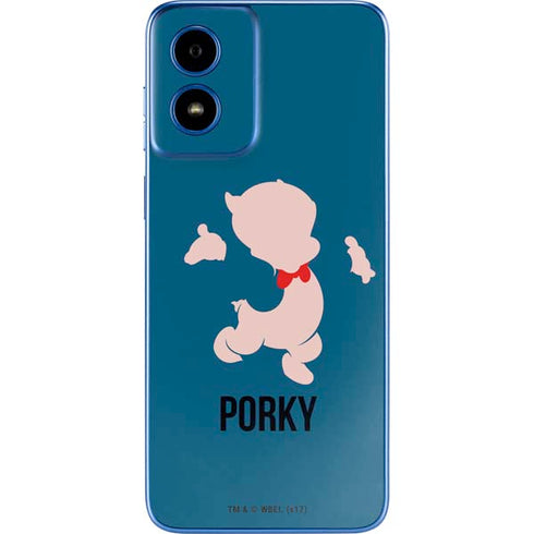 Looney Tunes Porky Pig Identity Moto G Play 4G (2024) Skin