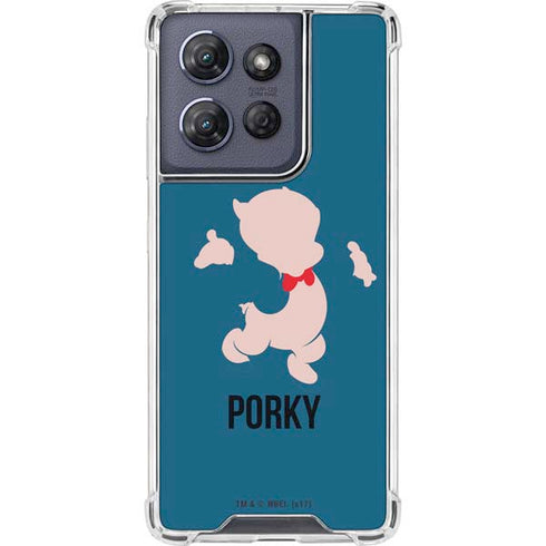 Looney Tunes Porky Pig Identity Moto G Play 5G (2025) Clear Case