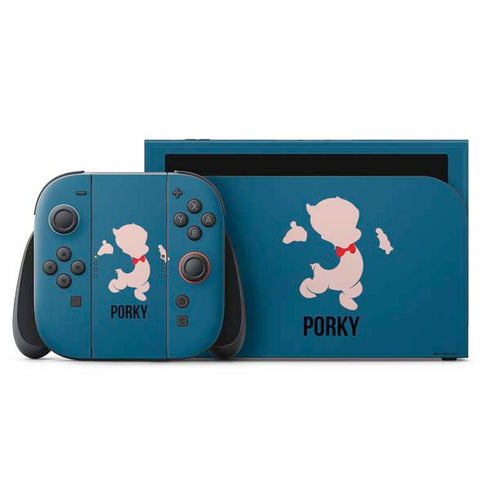 Looney Tunes Porky Pig Identity Nintendo Skins