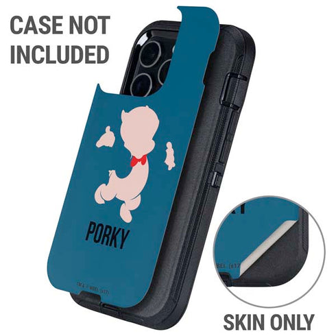 Looney Tunes Porky Pig Identity Otterbox Defender iPhone Skin