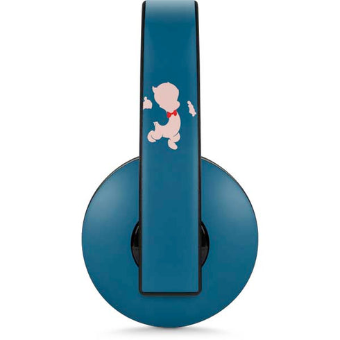 Looney Tunes Porky Pig Identity PlayStation 4 Gold Wireless Headset Skin