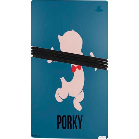Looney Tunes Porky Pig Identity PS5 Pro Console Skin