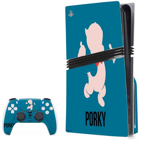 Looney Tunes Porky Pig Identity PlayStation PS5 Skins
