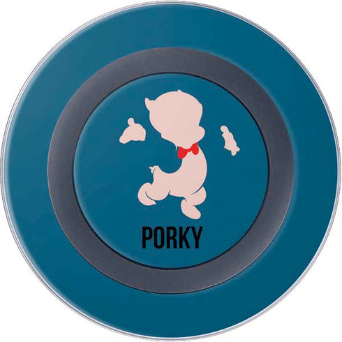 Looney Tunes Porky Pig Identity Wireless Charger Skin