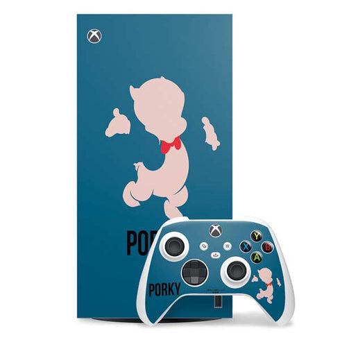 Looney Tunes Porky Pig Identity Xbox Series X Skins