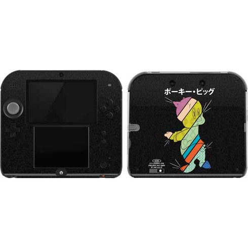 Looney Tunes Porky Pig Sliced Juxtapose Nintendo 2DS Skin
