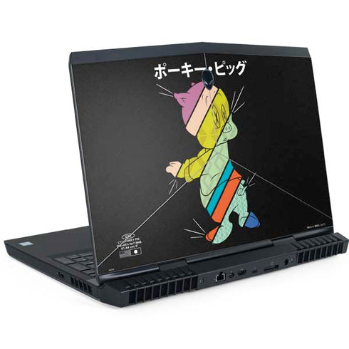 Looney Tunes Porky Pig Sliced Juxtapose Dell Alienware Skin